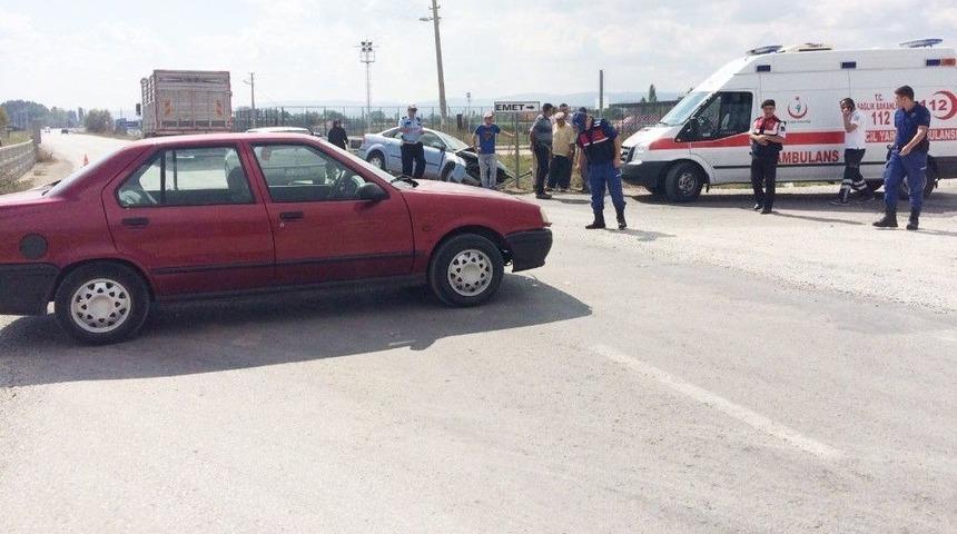 Tavşanlı’da Trafik Kazası: 1 Yaralı