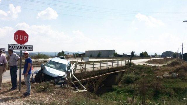 Tavşanlı’da Trafik Kazası: 1 Yaralı