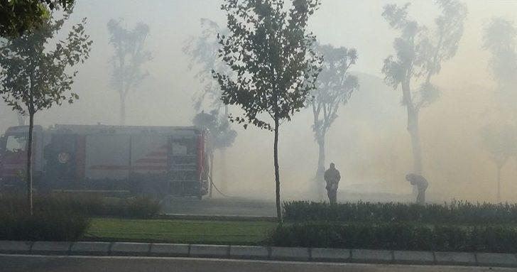 İzmir’de Ot Yangını Paniğe Sebep Oldu G3