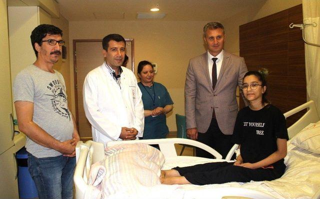 Hastane Odasındaki Eğitimle Fen Lisesini Kazandı