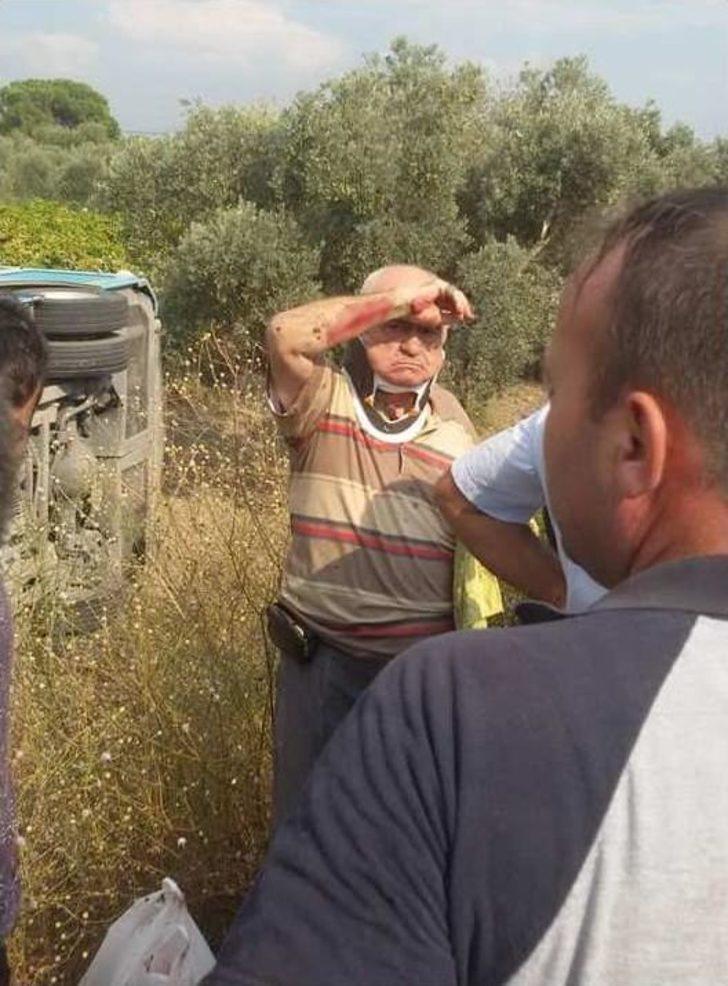 Manisa’nın Yunusemre İlçesinde Halk Otobüsü İle Otomobilin Çarpışması Sonucu İlk Belirlemelere Göre 20 Kişi Yaralandı. G4