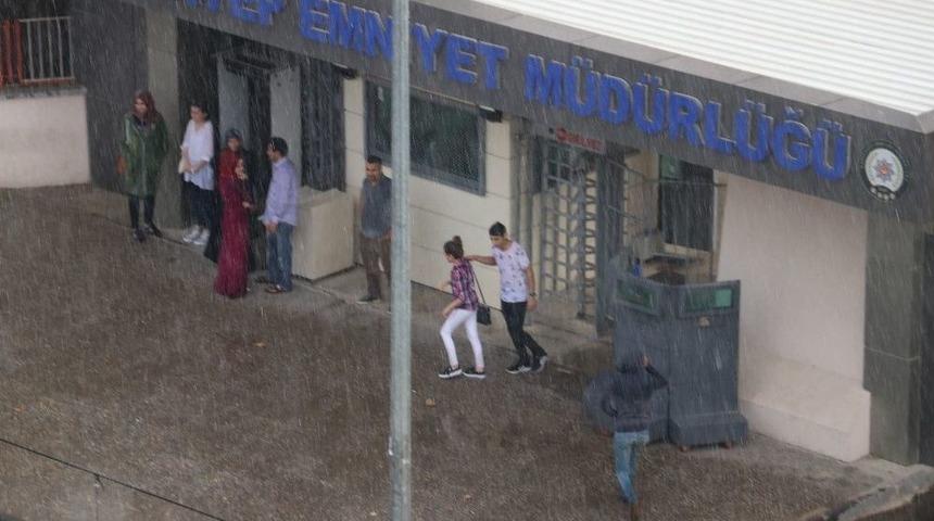 Gaziantep’te Yağmur Maratonu