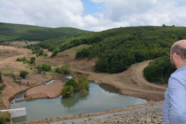 &Ccedil;ami&ccedil;i Yaylasında İ&ccedil;me Suyu G&ouml;leti Su Tutmaya Başladı 1