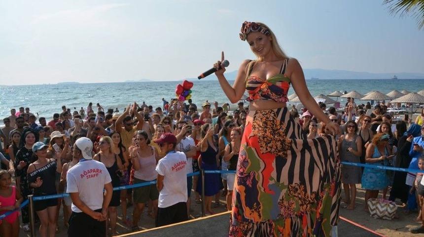 Dj Suat Ateş Dağlı Ve Popçu Gökçe Kırgız’dan Plaj Partisi