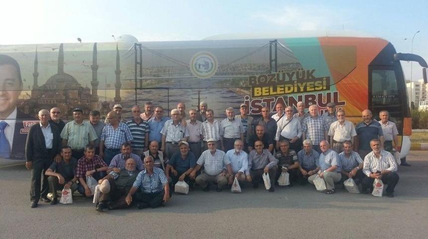 Boz&uuml;y&uuml;k Belediyesi K&uuml;lt&uuml;r Turları Kapsamında 3 Bin 150 Kişi İstanbul&rsquo;u Ziyaret Etti
