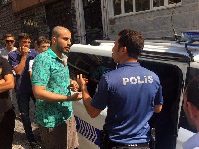 (özel) Taksim’de Arap Turiste Gasp Şoku