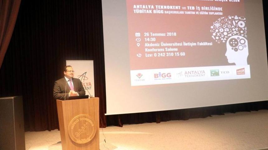 Antalya Teknokent’ten Genç Girişimcilere Bigg Destek