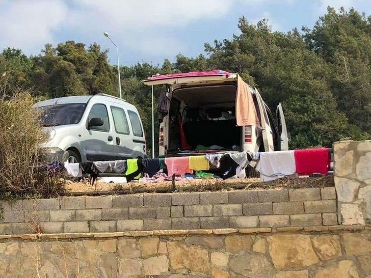 Otellerde Yer Kalmayınca Sahile Yerleştiler G2