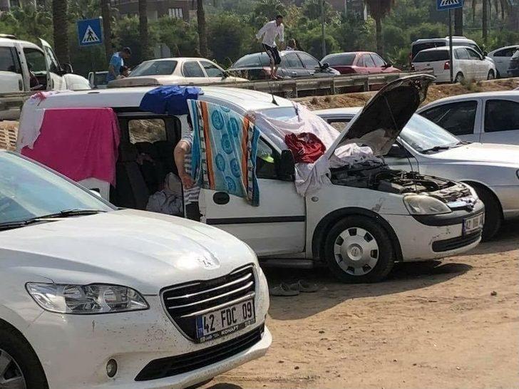 Otellerde Yer Kalmayınca Sahile Yerleştiler G4