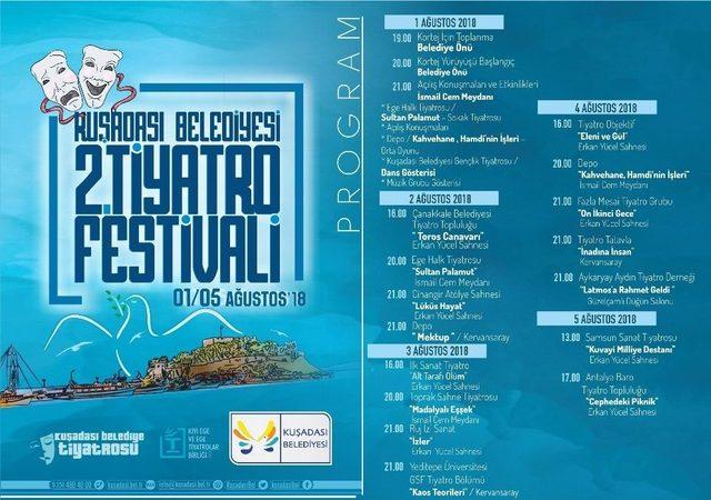 Kuşadası Tiyatro Festivali 1 Ağustos’ta Başlayacak