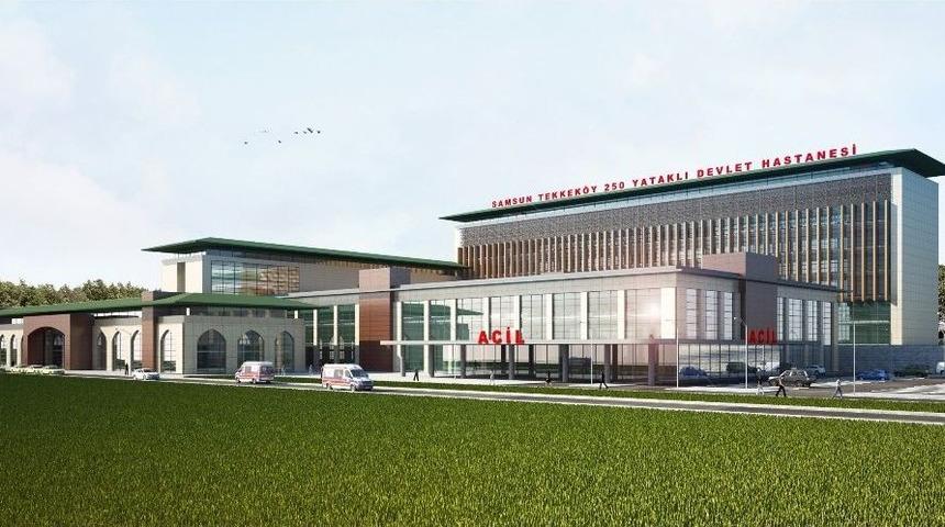 Tekkek&ouml;y&rsquo;e Yapılacak 250 Yataklı Devlet Hastanesinin İhalesi Yapıldı