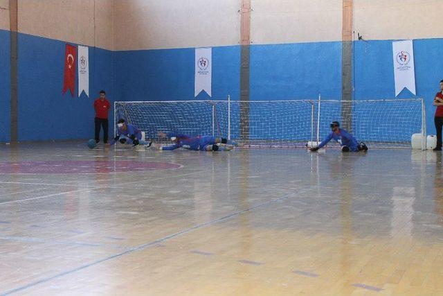 Goalball Erkekler Yükselme Grubu Müsabakaları Başladı