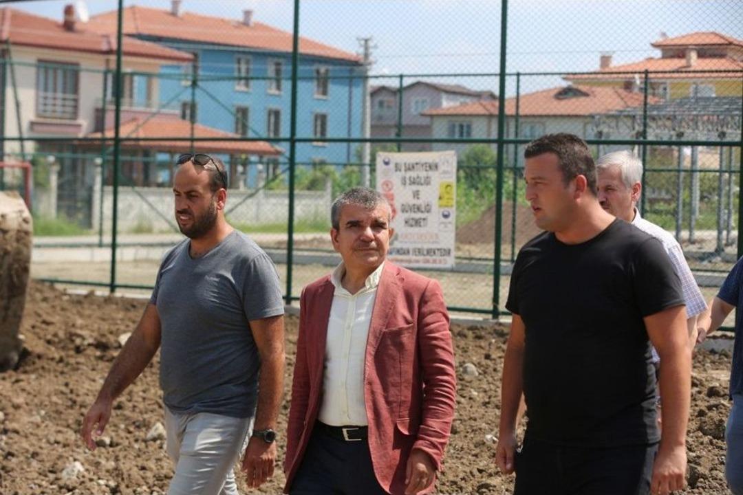 Başkan Yardımcısı &Ouml;z&uuml;m, &Ccedil;alışmaları İnceledi