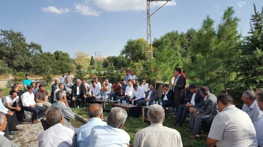 Ak Parti Milletvekili &Ccedil;elebi Patnos&rsquo;lularla Bayramlaştı