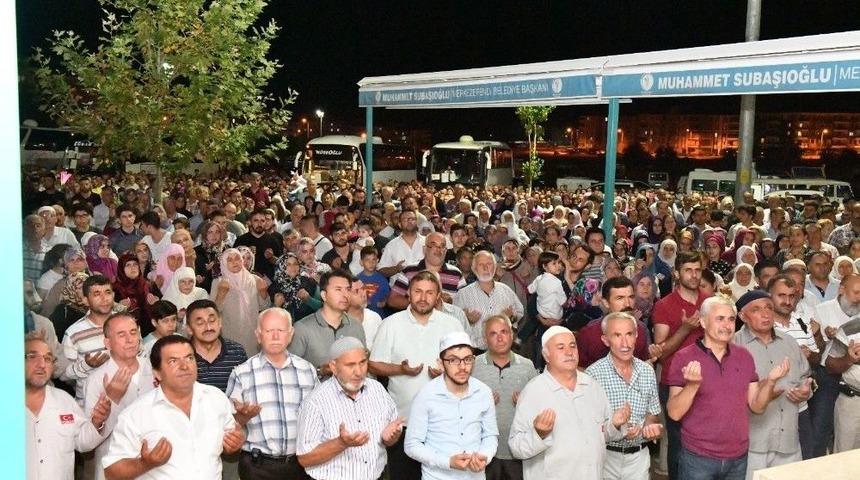 Denizli’den İlk Hac Kafilesi Dualarla Uğurlandı