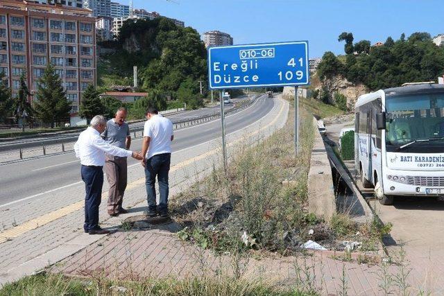 Başkan Yılmaz, Alt Yapı Çalışmalarını Yerinde İnceledi