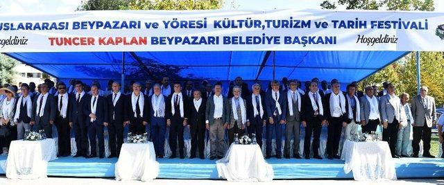 Ankara Büyükşehir Belediye Başkanı Tuna, Uluslararası Beypazarı Festivali’ne Katıldı