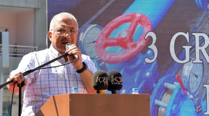 G&uuml;lnar Ilısu İ&ccedil;mesuyu İnşaatının Temeli T&ouml;renle Atıldı