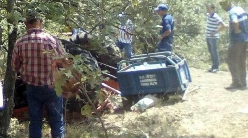 Kazada Ağır Yaralanıp 112&rsquo;yi Arayan S&uuml;r&uuml;c&uuml; Hayatını Kaybetti