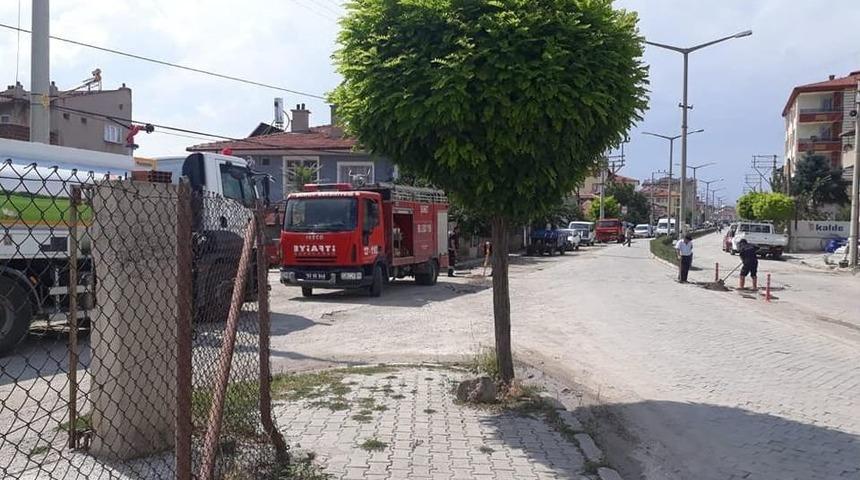 Şuhut&rsquo;ta Yağmur Suyu İsale Hattı &Ccedil;alışmaları Tamamlandı