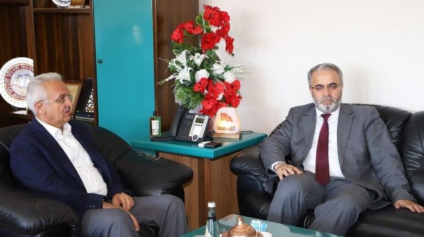 Diyanet İşleri Başkan Yardımcısı İşliyen&rsquo;den Başkan Başsoy&rsquo;a Ziyaret