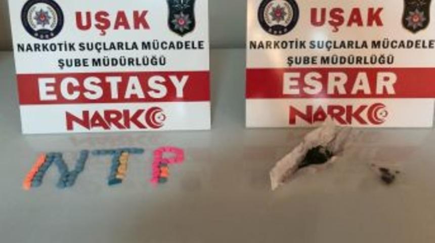 Uşak’ta Uyuşturucu Operasyonu
