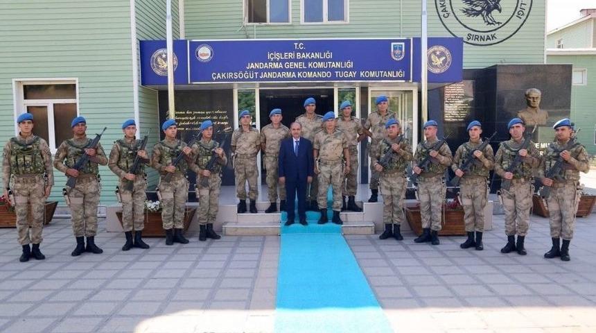 Vali Aktaş&rsquo;tan Yeni Atanan Komutana Ziyaret