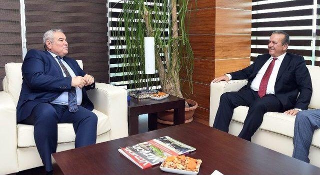 Kktc Turizm Ve Çevre Bakanı Fikri Ataoğlu’ndan Atso’ya Ziyaret