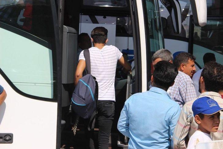 Şanlıurfa Otogarında Bayram Dönüşü Yoğunluğu G4