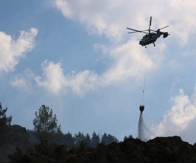 Manisa Spil Dağında Orman Yangını