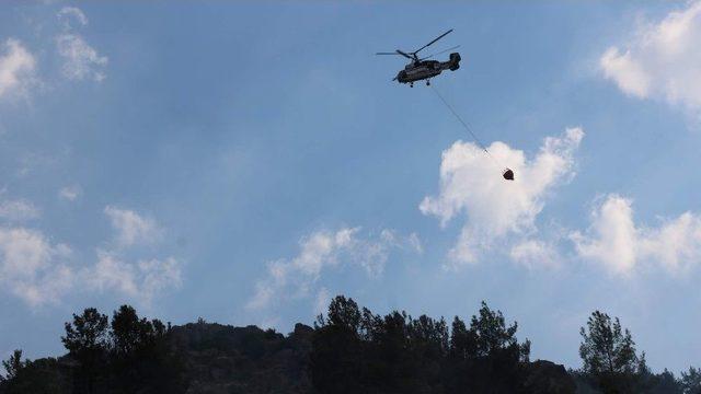 Manisa Spil Dağında Orman Yangını