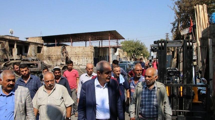 Demirkol, Oduncular Esnafını Ziyaret Etti