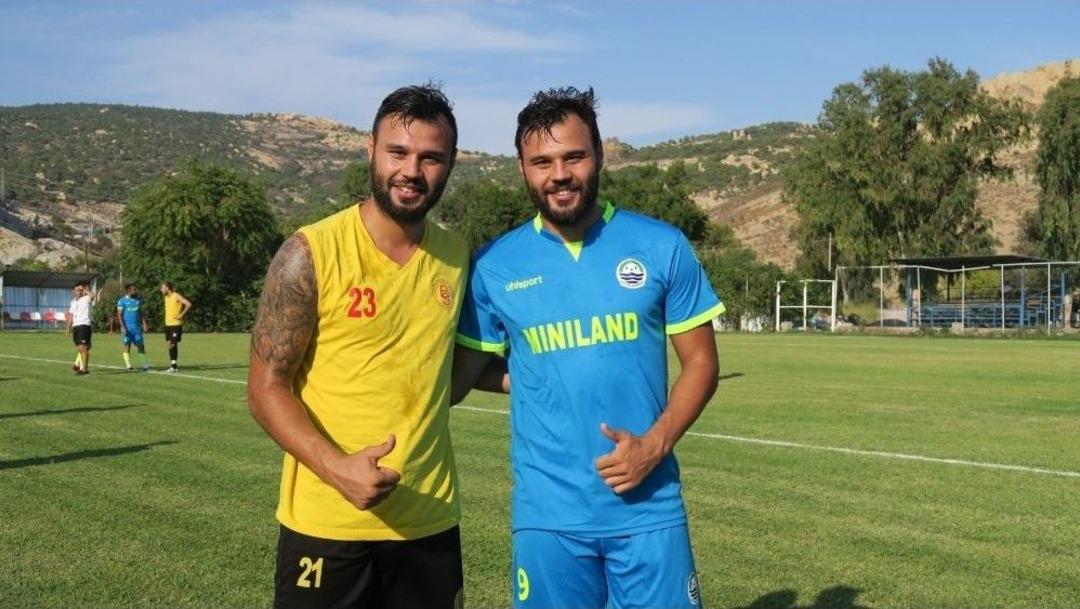 İkiz Golc&uuml;ler Dostluk Ma&ccedil;ında Rakip Oldu
