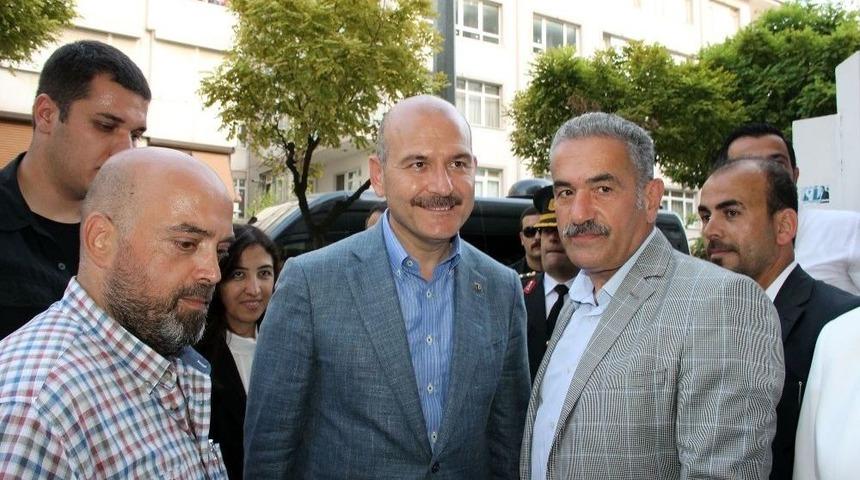 Bakan Soylu&rsquo;dan Taziye Ziyareti