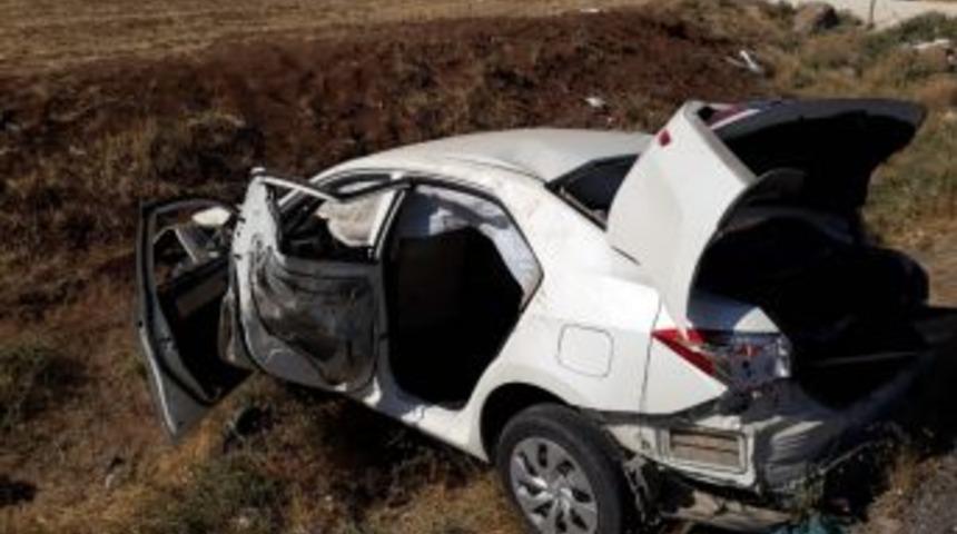Şanlıurfa&rsquo;da Otomobil Devrildi: 5 Yaralı