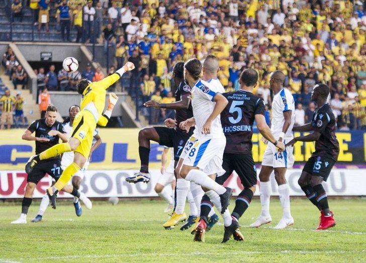 Spor Toto Süper Lig: Mke Ankaragücü: 1 - Trabzonspor: 1 (ilk Yarı) G1