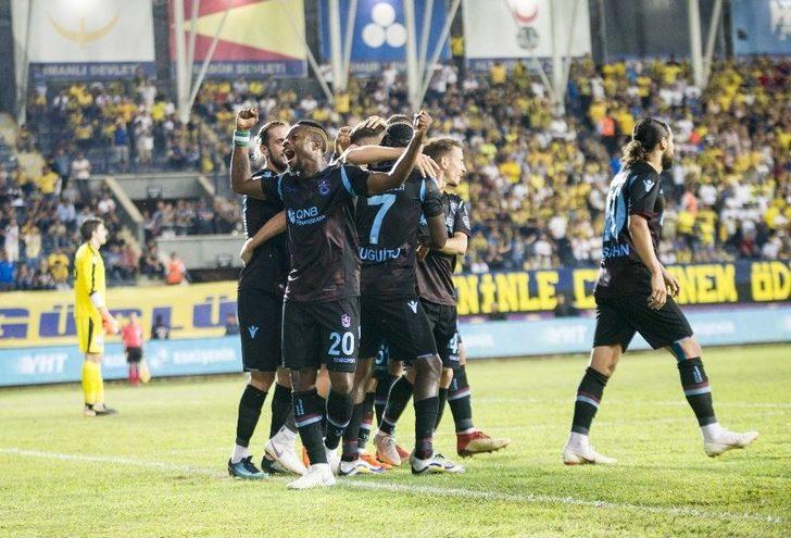 Spor Toto Süper Lig: Mke Ankaragücü: 1 - Trabzonspor: 1 (ilk Yarı) G4