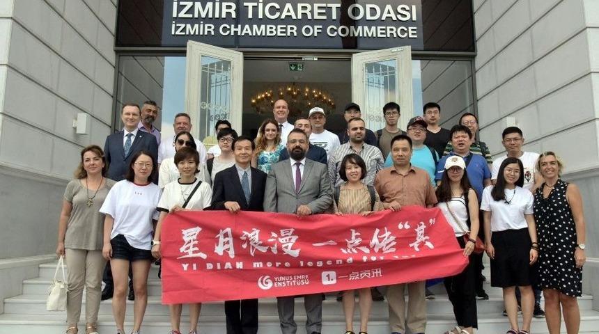 &Ccedil;in&rsquo;in &Uuml;nl&uuml; İsimlerinden İzmir Ticaret Odasına Ziyaret