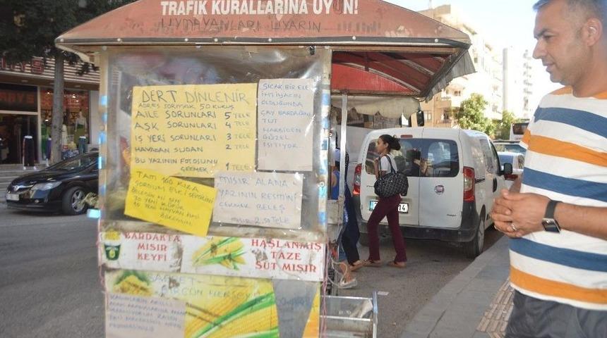 Mardin&rsquo;de Seyyar Dert Dinleyici