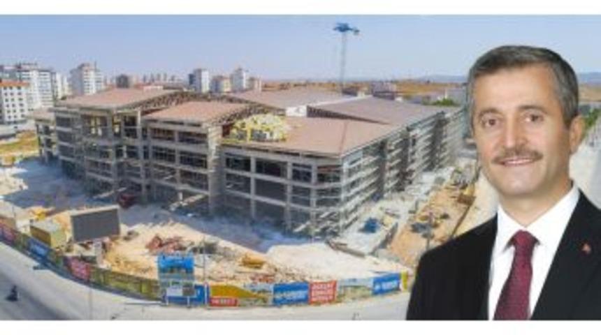 Şahinbey Kongre Ve K&uuml;lt&uuml;r Merkezi Y&uuml;kseliyor