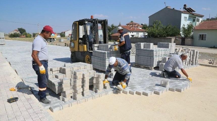 Odunpazarı’nda Fen İşleri Hız Kesmiyor