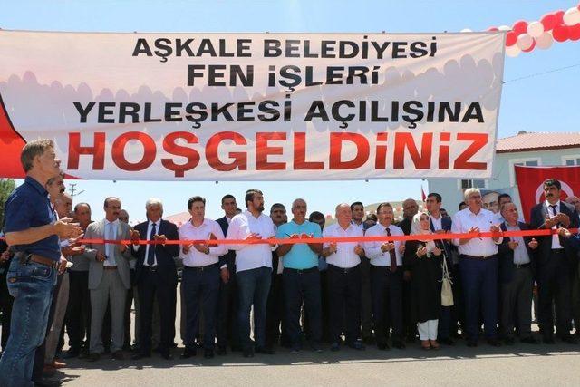 Aşkale Belediyesi Fen İşleri Yerleşkesinde Mutlu Sona Gelindi