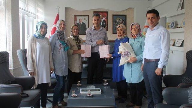 Göl Flanöz Kadın Girişimi Kooperatifi’nden Teşekkür Ziyareti