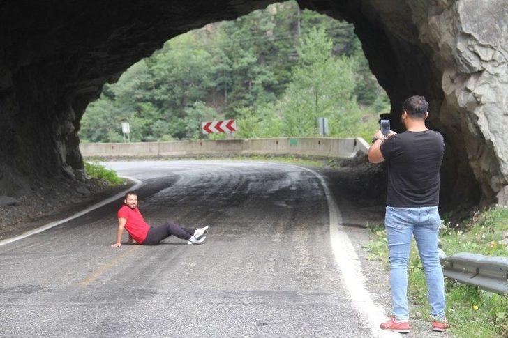Karadeniz’in İlk Ve Tek El Yapımı Tüneli İlgi Çekiyor G3
