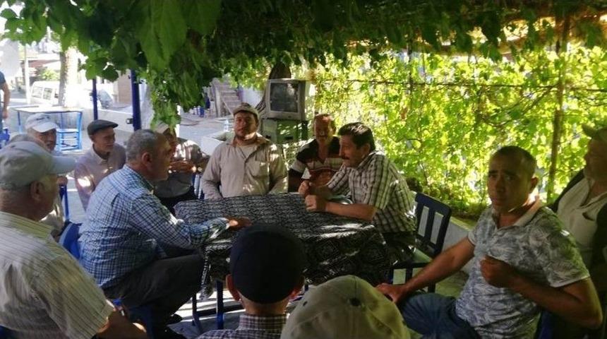 Vali Tavlı, Ak&ccedil;apınar K&ouml;y&uuml;n&uuml; Ziyaret Etti