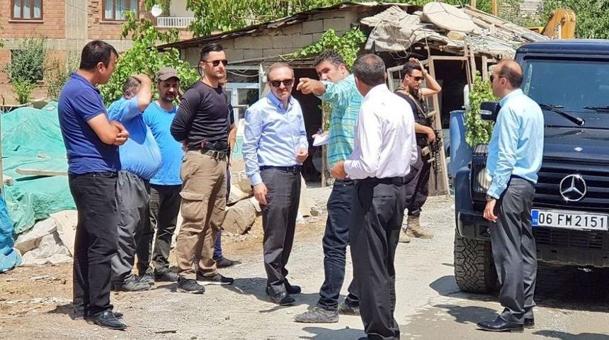 Başkan Vekili Epcim Park &Ccedil;alışmalarını Denetledi