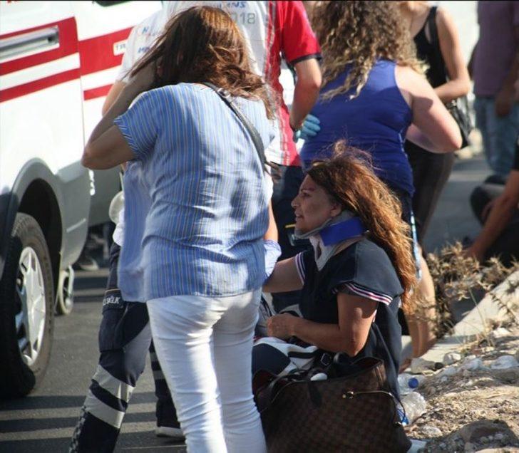 Bodrum’da Yolcu Minibüsü Devrildi: 16 Yaralı G1