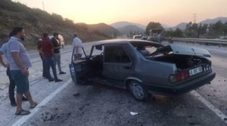 Milas’ta Trafik Kazası: 2 Yaralı