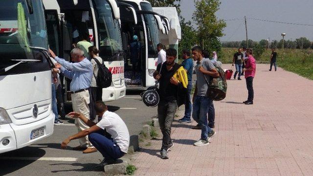 Kars Otogar’ın Da Bayram Dönüşü Yoğunluğu