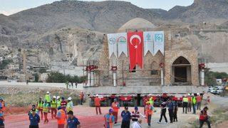 Hasankeyf’te İmam Abdullah Zaviyesi Taşınmaya Başlandı